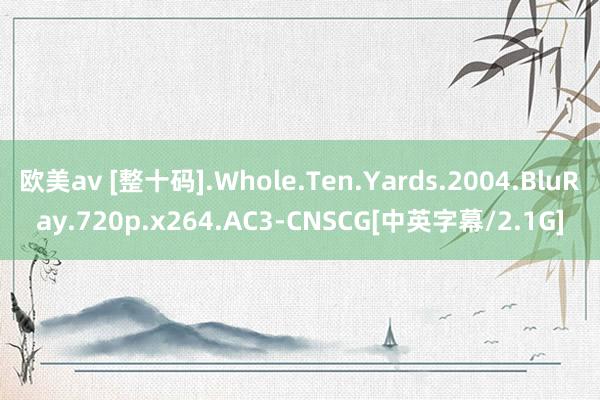 欧美av [整十码].Whole.Ten.Yards.2004.BluRay.720p.x264.AC3-CNSCG[中英字幕/2.1G]